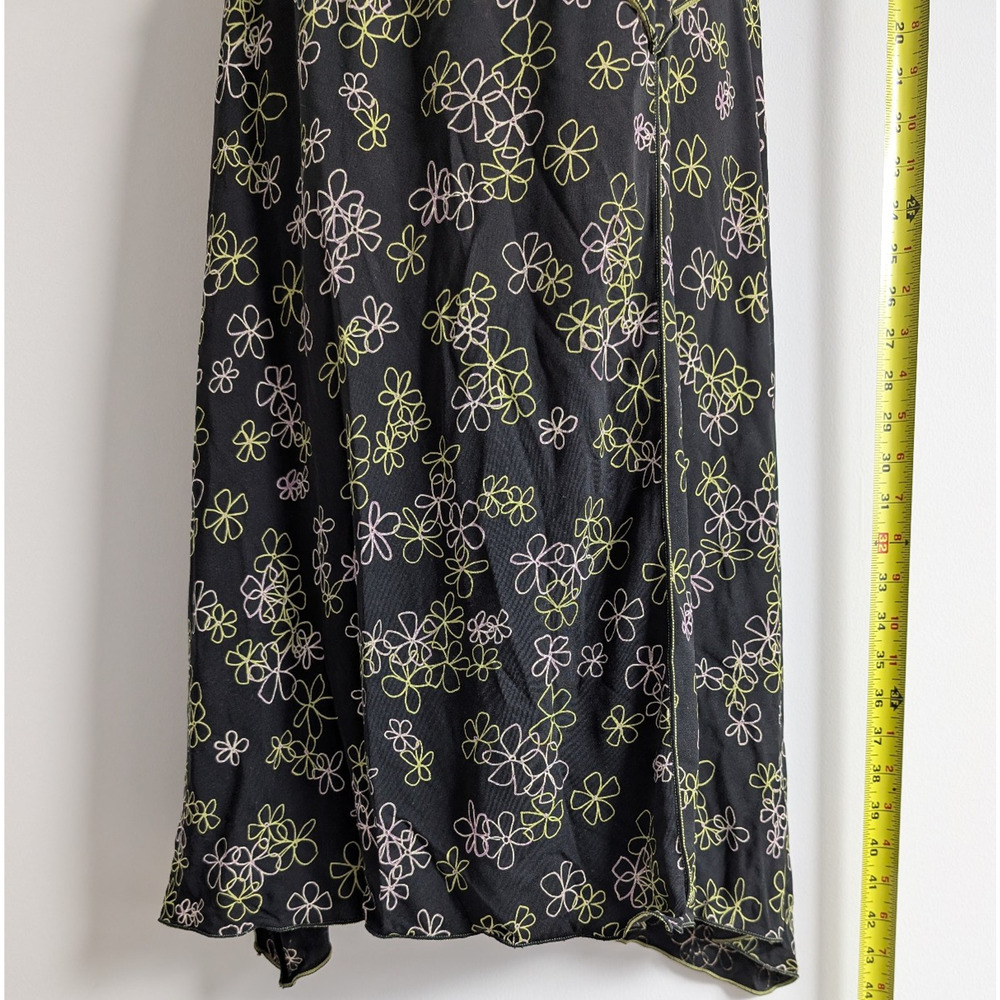 Vintage Max Studio Dress Womens Small Floral Fairy Grunge 90s Y2K Phoebe - Picture 6 of 7
